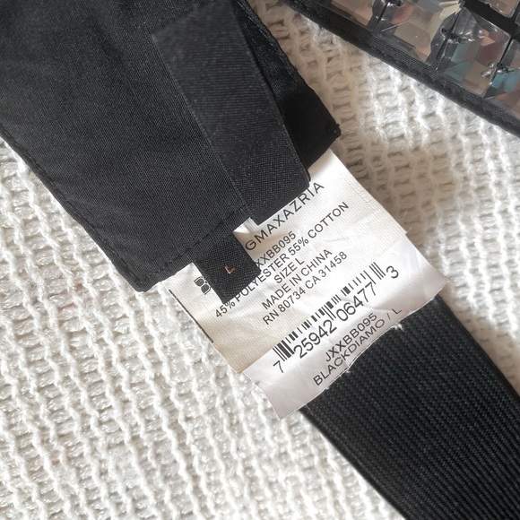 BCBG MAXAZRIA BLACK DIAMOND‎ BELT | SZ L - Picture 3 of 3